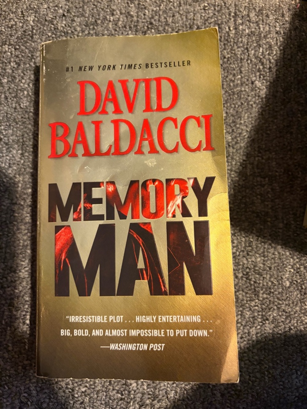 Memory man by David baldacci